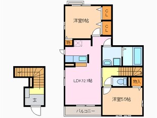 エアリーＮＲの物件間取画像